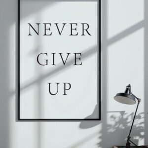 can not give up frame